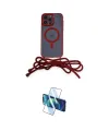 ieg™ iPhone 12 Pro Max Kılıf Eksen Özel Seri - Siyah 3D Antistatik Cam Ekran Koruyucu