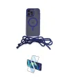 ieg™ iPhone 12 Pro Max Kılıf Eksen Özel Seri - Siyah 3D Antistatik Cam Ekran Koruyucu
