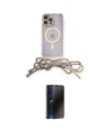 ieg™ iPhone 12 Pro Max Kılıf Eksen Özel Seri - Siyah 3D Antistatik Hayalet Cam Ekran Koruyucu
