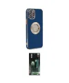 ieg™ iPhone 12 Pro Max Kılıf İz Form Serisi - Şeffaf 360 Full Body Arka Koruyucu