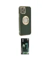 ieg™ iPhone 12 Pro Max Kılıf İz Form Serisi - Şeffaf 360 Full Body Arka Koruyucu