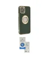 ieg™ iPhone 12 Pro Max Kılıf İz Form Serisi - Şeffaf Royal Nano Ekran Koruyucu