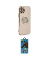 ieg™ iPhone 12 Pro Max Kılıf İz Form Serisi - Siyah 18D Cam Ekran Koruyucu