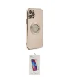 ieg™ iPhone 12 Pro Max Kılıf İz Form Serisi - Siyah Joko 5D Cam