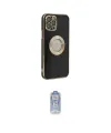 ieg™ iPhone 12 Pro Max Kılıf İz Form Serisi - Siyah Joko Magic 5D Cam