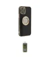 ieg™ iPhone 12 Pro Max Kılıf İz Form Serisi - Siyah Joko Magic 5D Hayalet Cam