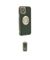 ieg™ iPhone 12 Pro Max Kılıf İz Form Serisi - Siyah Joko Magic 5D Hayalet Cam