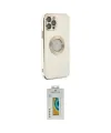 ieg™ iPhone 12 Pro Max Kılıf İz Form Serisi - Siyah Polymer Nano Ekran Koruyucu