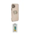 ieg™ iPhone 12 Pro Max Kılıf İz Form Serisi - Siyah Polymer Nano Ekran Koruyucu