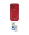 ieg™ iPhone 12 Pro Max Kılıf Kozmos Minimal Prime - Şeffaf Royal Nano Ekran Koruyucu