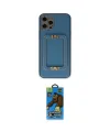 ieg™ iPhone 12 Pro Max Kılıf Kozmos Minimal Prime - Siyah 18D Cam Ekran Koruyucu