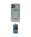 ieg™ iPhone 12 Pro Max Kılıf Kozmos Minimal Prime - Siyah 18D Cam Ekran Koruyucu