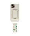 ieg™ iPhone 12 Pro Max Kılıf Kozmos Minimal Prime - Siyah 20D Premium Cam Ekran Koruyucu