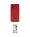 ieg™ iPhone 12 Pro Max Kılıf Kozmos Minimal Prime - Siyah 20D Premium Cam Ekran Koruyucu