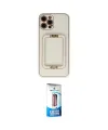 ieg™ iPhone 12 Pro Max Kılıf Kozmos Minimal Prime - Siyah 5D Eko Cam Ekran Koruyucu