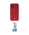 ieg™ iPhone 12 Pro Max Kılıf Kozmos Minimal Prime - Siyah 5D Eko Cam Ekran Koruyucu
