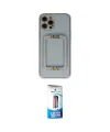 ieg™ iPhone 12 Pro Max Kılıf Kozmos Minimal Prime - Siyah 5D Eko Cam Ekran Koruyucu