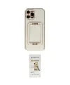 ieg™ iPhone 12 Pro Max Kılıf Kozmos Minimal Prime - Siyah Mat Seramik Nano Ekran Koruyucu