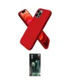 ieg™ iPhone 12 Pro Max Kılıf Kozmos Yansıma Özel Seri - Şeffaf 360 Full Body Arka Koruyucu