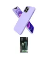 ieg™ iPhone 12 Pro Max Kılıf Kozmos Yansıma Özel Seri - Şeffaf 360 Full Body Arka Koruyucu