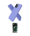 ieg™ iPhone 12 Pro Max Kılıf Kozmos Yansıma Özel Seri - Şeffaf 360 Full Body Arka Koruyucu