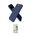 ieg™ iPhone 12 Pro Max Kılıf Kozmos Yansıma Özel Seri - Siyah 20D Premium Cam Ekran Koruyucu
