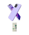 ieg™ iPhone 12 Pro Max Kılıf Kozmos Yansıma Özel Seri - Siyah 20D Premium Cam Ekran Koruyucu