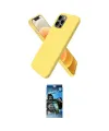 ieg™ iPhone 12 Pro Max Kılıf Kozmos Yansıma Özel Seri - Siyah 34D Izgaralı Cam