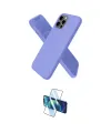 ieg™ iPhone 12 Pro Max Kılıf Kozmos Yansıma Özel Seri - Siyah 3D Antistatik Seramik Nano Ekran Koruyucu