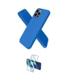 ieg™ iPhone 12 Pro Max Kılıf Kozmos Yansıma Özel Seri - Siyah 3D Antistatik Seramik Nano Ekran Koruyucu