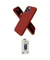ieg™ iPhone 12 Pro Max Kılıf Kozmos Yansıma Özel Seri - Siyah Bilvis Hayalet Cam Ekran Koruyucu