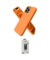 ieg™ iPhone 12 Pro Max Kılıf Kozmos Yansıma Özel Seri - Siyah Bilvis Hayalet Cam Ekran Koruyucu