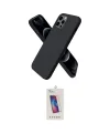 ieg™ iPhone 12 Pro Max Kılıf Kozmos Yansıma Özel Seri - Siyah Joko 5D Cam