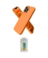 ieg™ iPhone 12 Pro Max Kılıf Kozmos Yansıma Özel Seri - Siyah Polymer Nano Ekran Koruyucu