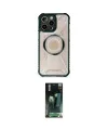 ieg™ iPhone 12 Pro Max Kılıf Kutup Modern - Şeffaf 360 Full Body Arka Koruyucu