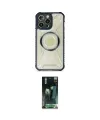 ieg™ iPhone 12 Pro Max Kılıf Kutup Modern - Şeffaf 360 Full Body Arka Koruyucu