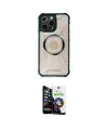 ieg™ iPhone 12 Pro Max Kılıf Kutup Modern - Şeffaf Temperli Cam Ekran Koruyucu