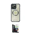 ieg™ iPhone 12 Pro Max Kılıf Kutup Modern - Şeffaf Temperli Cam Ekran Koruyucu