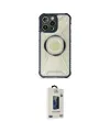 ieg™ iPhone 12 Pro Max Kılıf Kutup Modern - Siyah Bilvis Hayalet Cam Ekran Koruyucu