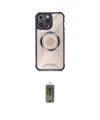 ieg™ iPhone 12 Pro Max Kılıf Kutup Modern - Siyah Joko Magic 5D Hayalet Cam