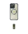 ieg™ iPhone 12 Pro Max Kılıf Kutup Modern - Siyah Joko Magic 5D Hayalet Cam