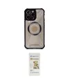 ieg™ iPhone 12 Pro Max Kılıf Kutup Modern - Siyah Mat Seramik Nano Ekran Koruyucu