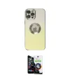 ieg™ iPhone 12 Pro Max Kılıf Kutup Yansıma Özel Seri - Şeffaf Temperli Cam Ekran Koruyucu