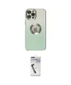 ieg™ iPhone 12 Pro Max Kılıf Kutup Yansıma Özel Seri - Şeffaf Uv Polymer Nano Ekran Koruyucu