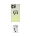 ieg™ iPhone 12 Pro Max Kılıf Kutup Yansıma Özel Seri - Şeffaf Uv Polymer Nano Ekran Koruyucu