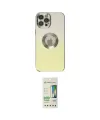ieg™ iPhone 12 Pro Max Kılıf Kutup Yansıma Özel Seri - Siyah 20D Premium Cam Ekran Koruyucu