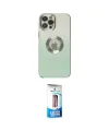 ieg™ iPhone 12 Pro Max Kılıf Kutup Yansıma Özel Seri - Siyah 5D Eko Cam Ekran Koruyucu