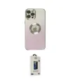 ieg™ iPhone 12 Pro Max Kılıf Kutup Yansıma Özel Seri - Siyah Bilvis Hayalet Cam Ekran Koruyucu