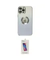 ieg™ iPhone 12 Pro Max Kılıf Kutup Yansıma Özel Seri - Siyah Joko 5D Cam