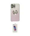 ieg™ iPhone 12 Pro Max Kılıf Kutup Yansıma Özel Seri - Siyah Joko 5D Cam